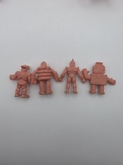 Vintage M.U.S.C.L.E. Men Figures Lot of 13 1980s Mattel Kinnikuman Flesh Color