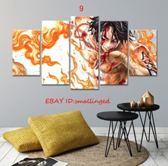 One Piece poster hang picture living room setting mural Decorate Luffy Ace Zoro