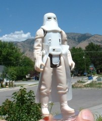 NICE Replacement White Vinyl Cape 1980 Hoth Snowtrooper ESB Vintage Star Wars