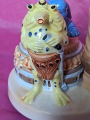 🔵🔵 Vintage Star Wars SY SNOOTLES MAX REBO BAND MUSIC BOX working Sigma 1983 🔵