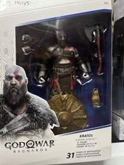 Kratos God of War 6″ Ragnarok Figure Sony PlayStation New Sealed!