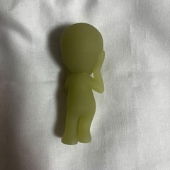 Rare Smiski Series 1 Secret “The Scream” Figure Glow in the Dark Japan