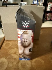 Mattel WWE Elite Collection Series 96 Brock Lesnar Action Figure w/ Accessories