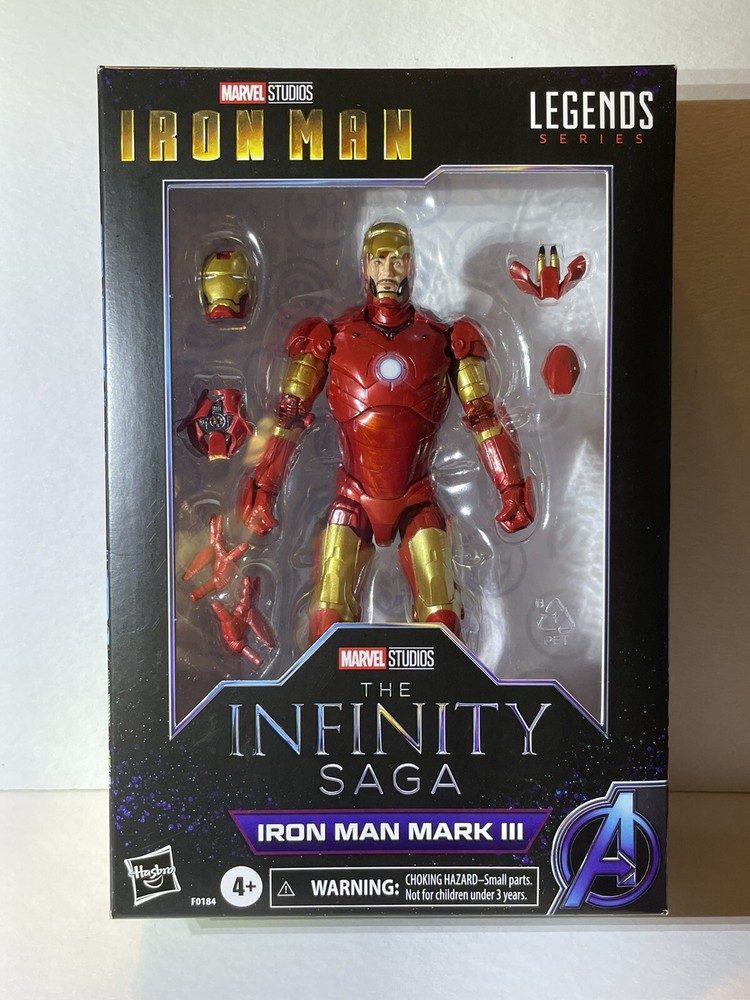 Marvel Legends 6″ Iron Man Mark III The Infinity Saga Series MIB MINT