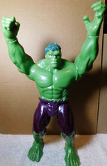 Hasbro~Marvel 2013 Incredible Hulk Toy Doll SA Made In China 11 1/2″ Tall