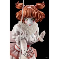 IT 2017 Pennywise Bishoujo Articulated Figure Loose Horror Collectible Statue