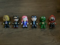 LOT OF 6 Tube Heroes Mini Figure YouTuber 2015 Jazwares