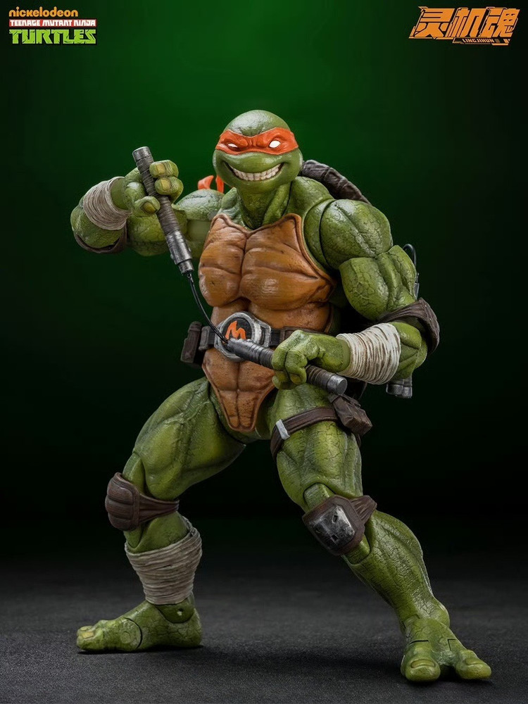 HiPlay LINGJIHUN TMNT Michelangelo / Donatello Action Figure