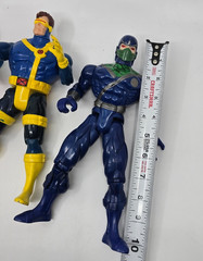 Marvel X-Men Wolverine Cyclops & Ninja Action Figure Lot ToyBiz