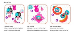 Pop Pop Hair Surprise 3-In-1 Pets With Brushable Hair & Accessories New Collecti