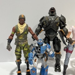 Lot Of 7 Fortnite Epic Games Action Figures Toys Banana Battle Royale Video Game