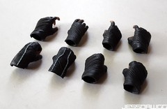 1/6 Hands wrist Gauntlets Black Widow MMS178 & MMS124 Hot Toys Iron Man 2