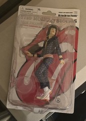 7″ Mick Jagger Action Figure With Original Round Base and Original Box