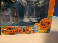 Toynami Futurama Bender Action Figure 2008 Robot Devil Build-A-Bot Part