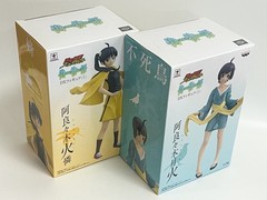 Nisemonogatari DX Figure Set Karen & Tsukihi Araragi Banpresto Static Figure New