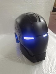 Iron Man 1:1 MK5 Deformable Voice Control Wearable Helmet Matte Black US STOCK