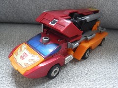 Transformers RODIMUS PRIME figure INCOMPLETE rubber 1986 Hasbro Vintage 7″ G1