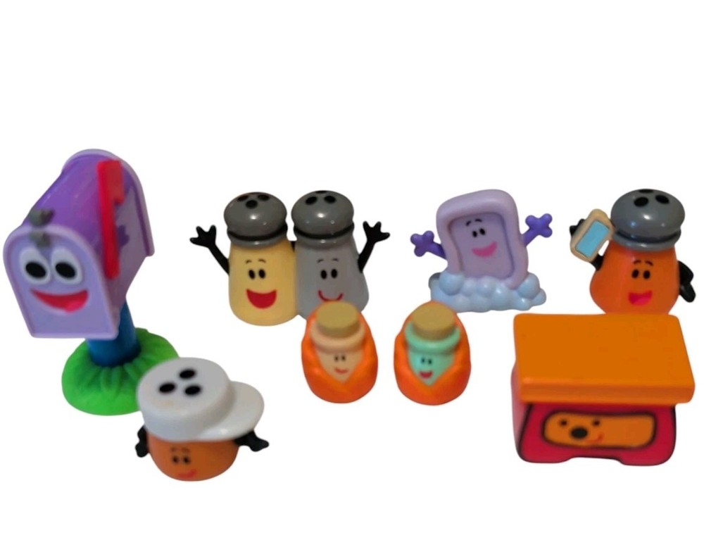 Lot of 8 Nickelodeon Blues Clues Figure Toys Viacom 2019 & 2020