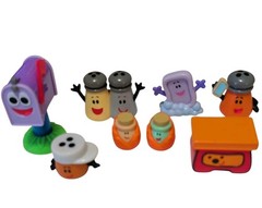 Lot of 8 Nickelodeon Blues Clues Figure Toys Viacom 2019 & 2020