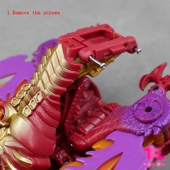 Upgrade Kit For Legacy Transmetal II Megatrn Replace Tail Knife Weapon