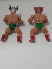 Vintage 80s Unbranded MOTU KO Bootleg Figures Lot Daton Hulka Galaxy Heroes