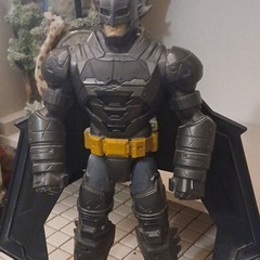 DC Comics Batman Action Figure Black Yellow Gray Adjustable Wings
