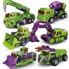 Jinbao Devastator G1 6-in-1 Oversized 20cm Transformers Action Figure No Box