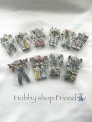 Super Sentai Robo Charm Mini Figure Full Set 10 Dairanger Gaoranger Japanese