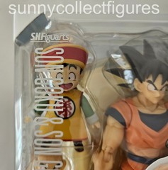 S.H. Figuarts Son Goku & Kid Gohan & Kintoun Exclusive Edition Bandai NEW – US