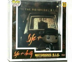 FUNKO POP ALBUM NOTORIOUS BIG LIFE AFTER DEATH HARD CASE PROTECTOR #11 NICE SET
