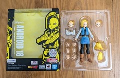 SH Figuarts Android 18 Event Exclusive Color Edition Open Box Complete Bandai