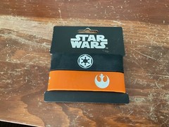 Star Wars Empire Rebel Rubber Bracelet Wristband Set Bioworld – New