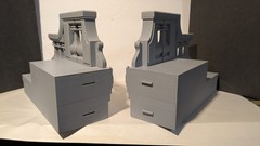 Beneath the Planet of the Apes – Mego Scale – Mutant Balcony -(no figs)