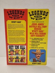 NIB 1973 Wyatt Earp Legends of the West 9.5″ Figure Excel Hong Kong B11