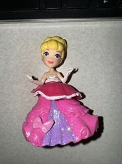 Cinderella, Disney Princess Snap Ins, 3″ Figure with Pink Dress$
