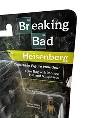 2013 Mezco Breaking Bad Heisenberg 6” Collectible Action Figure w/Money Bag