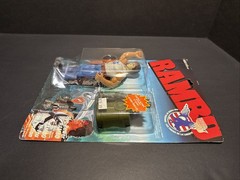 RAMBO: The Force of Freedom Fire-Power Rambo Figure 1985/86 Coleco W/ Shipper!