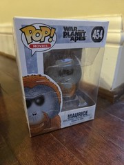 Funko Pop – Movies – War for the planet of the apes – Caesar #453, Maurice #454