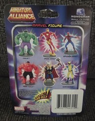 Monogram Alliance Marvel Thor Plastic 3″ Figurine Great For Cake Topper