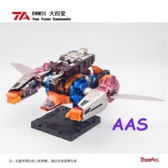 In Stock New TransArt BWM-05 Transmetal Optimal Optimus Primal Action Figure