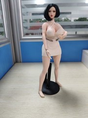 1/6 Female Seamless Body Large Bust Pale W/Anus Hole For 12″ Action Figure Doll