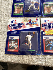 Lot of 8 Starting Lineup Figures 1988-1989 McGwire Seitzer Puckett Saberhagen