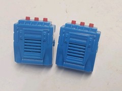2x FIGHTING TALK! Weapon Backpack w Clip Toy Island 1991 Vintage #5 #1