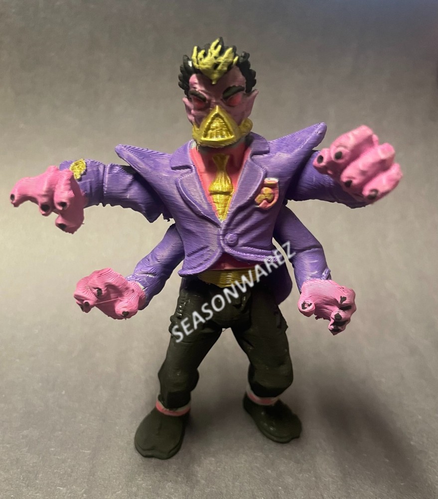Toxic Crusaders Dr Killemoff – Hand Painted Figure FDM Printed