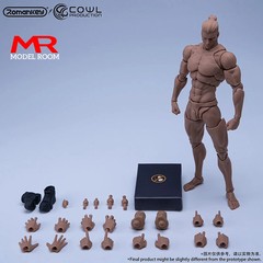 Romankey X COWL 1/12 Super Flexible Male Joint Body 16.5cm Muscle Strong Figure