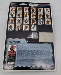 *READ* *CUT CARD*Heavy Duty GI Joe 1990 Hasbro Vintage Action Figure NEW SEALED