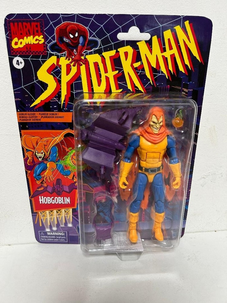 Spider-Man Retro Marvel Legends Hobgoblin 6-Inch Action Figure