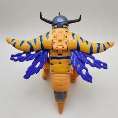 DIGIMON (Vintage 1999) METALGREYMON Greymon 6″ Digivolving [100% COMPLETE]