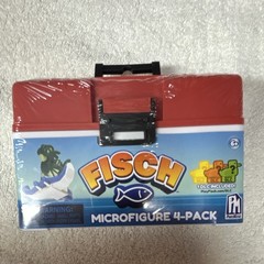 PlayMack Fisch Microfigure 4-Pack Multicolor Action Figure Collection Boxed