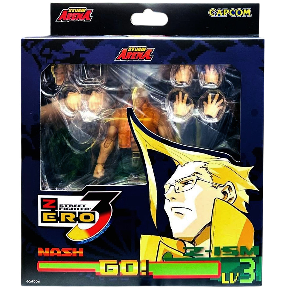 Storm Arena Collectibles 1/12 Nash Action Figure (Street Fighter Zero Alpha 3)